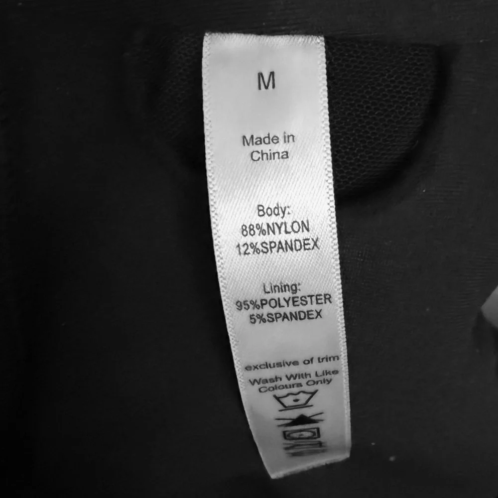 Black‎ Strappy Sexy Athletic Bra - Picture 3 of 3